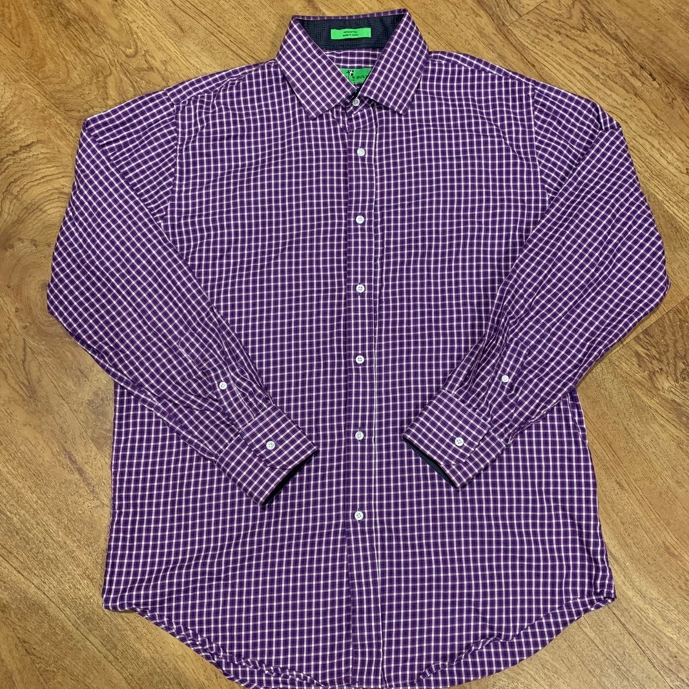 Bristol & Bull Long Sleeve Button Up XL COTTON100%